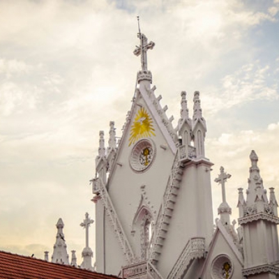 churches-in-kerala Tour Indian panorama